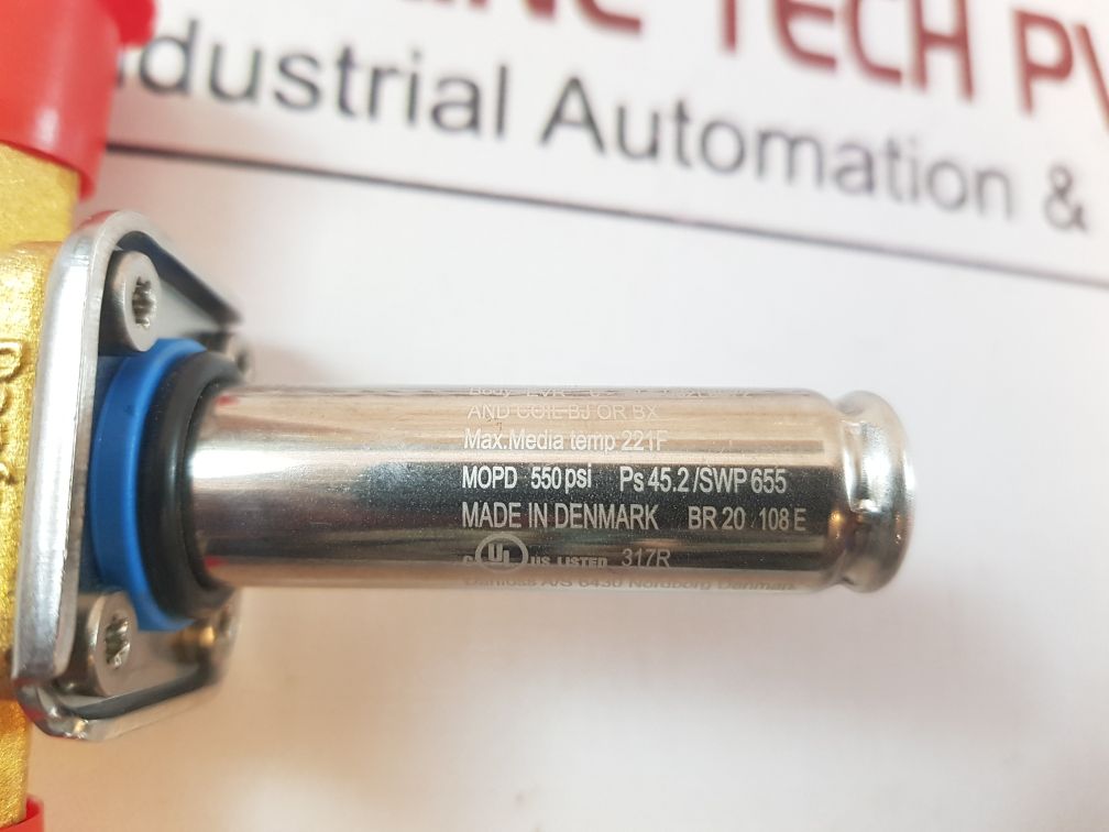 Danfoss Evr 6 Nc 032L8072 Solenoid Valve