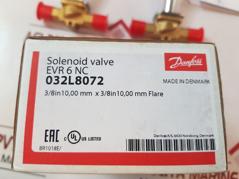 Danfoss Evr 6 Nc 032L8072 Solenoid Valve