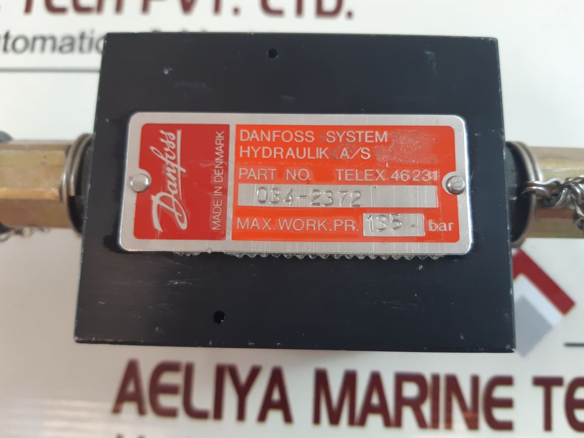 Danfoss 034-2372 complete mounting block