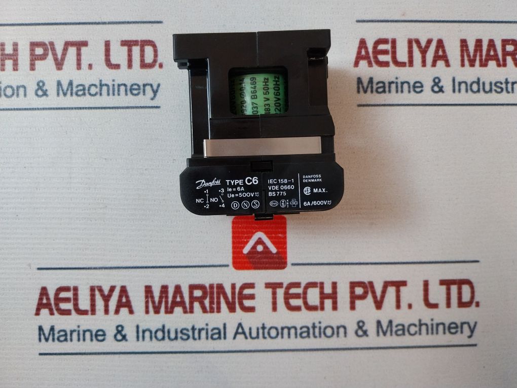 Danfoss C6 4 Pole Control Relay 037B0152