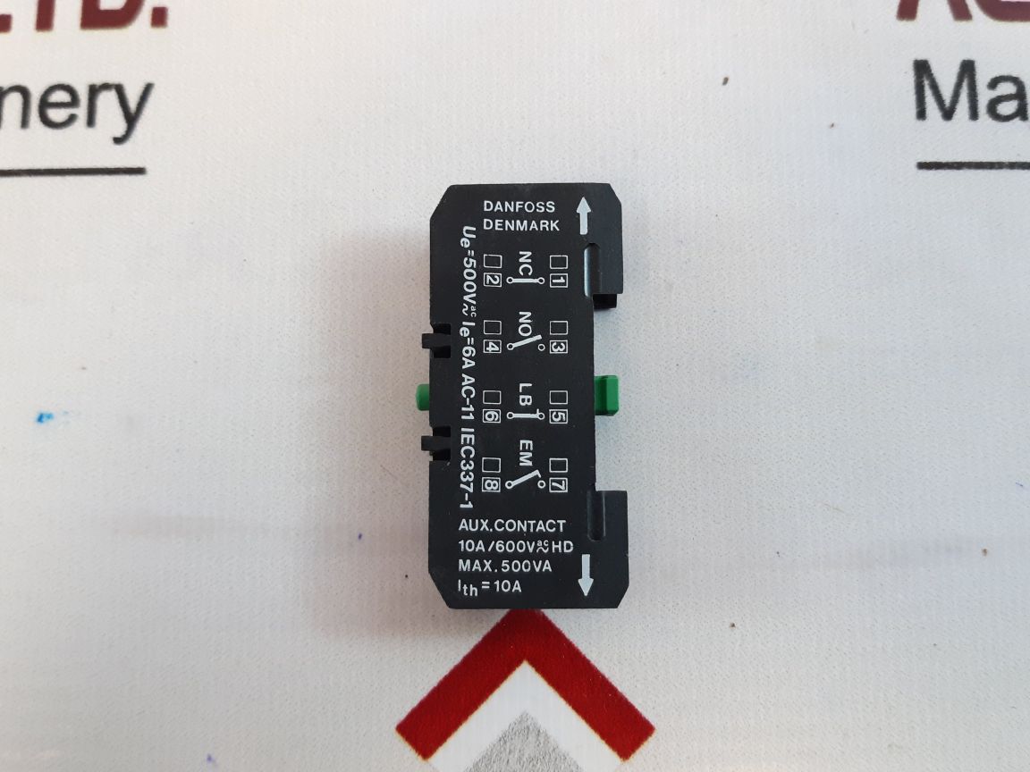Danfoss 037H0111 Auxiliary Contact