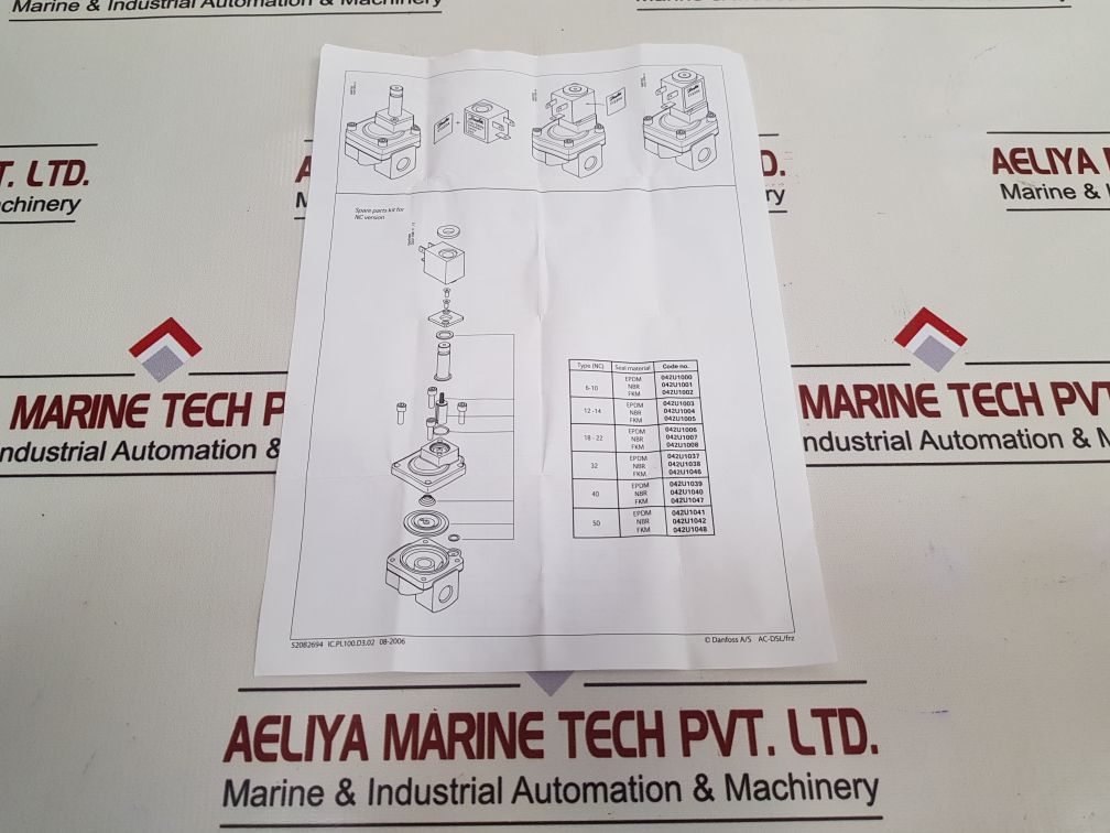Danfoss 042N0840 Solenoid Valve Coil