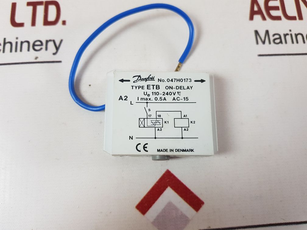 Danfoss 047H0173 On-delay Timer