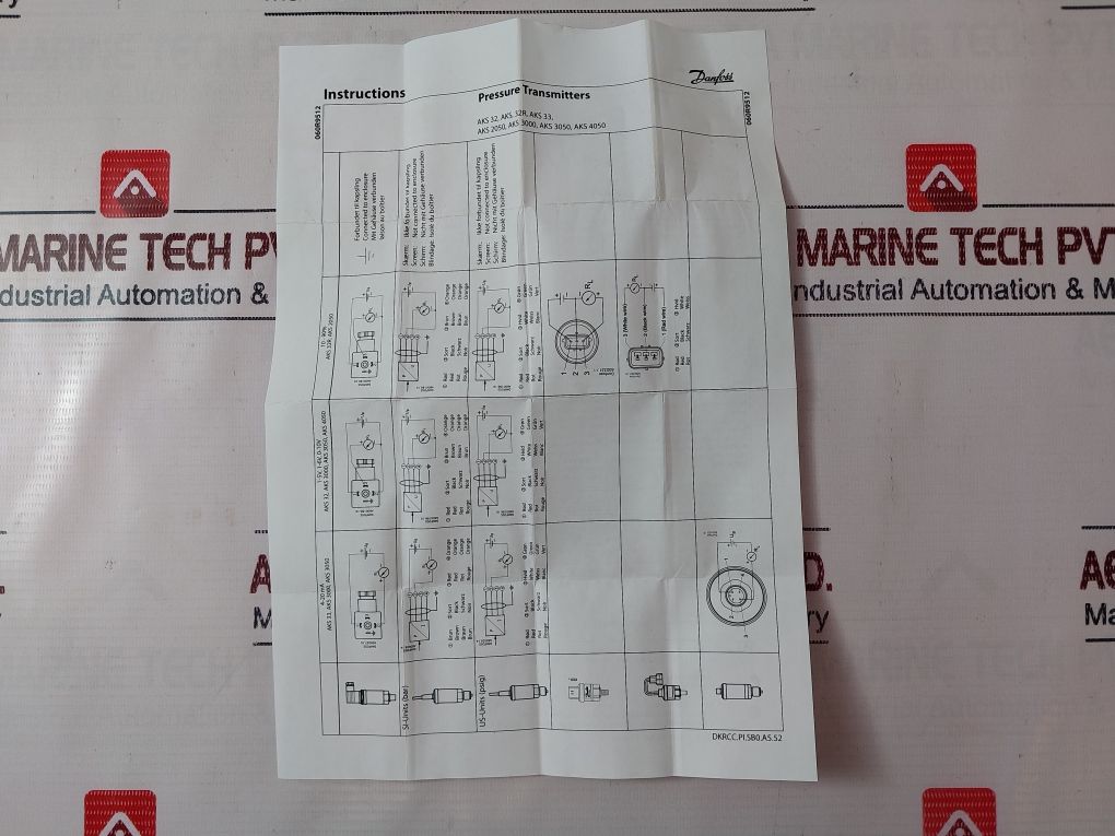 Danfoss 060G2001 Pressure Transmitter