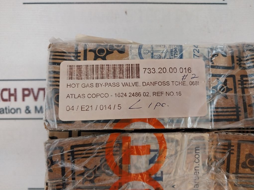 Danfoss 068U4529 Hot Gas By-pass Regulator Valve 02018