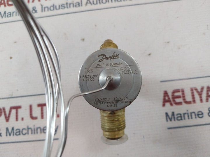 Danfoss 068Z3206 Thermostatic Expansion Valve -40/+10˚C