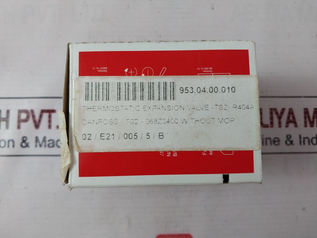 Danfoss 068Z3400 Thermostatic Expansion Valve R404A/R507