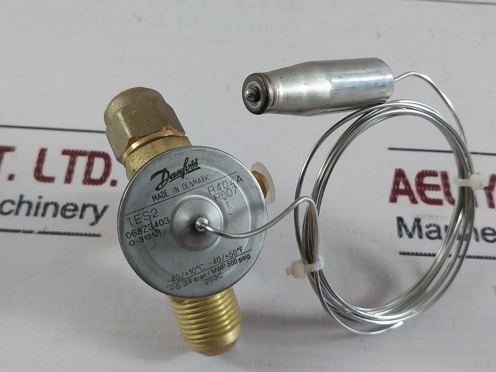 Danfoss 068Z3403 Expansion Valve Ps 34 Bar/ Mwp 500 Psig