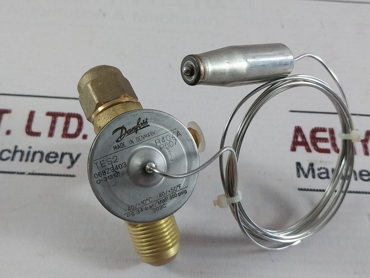 Danfoss 068Z3403 Expansion Valve Ps 34 Bar/ Mwp 500 Psig