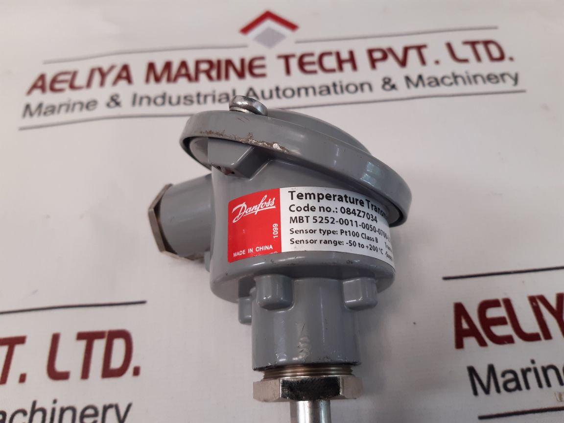 Danfoss Pt100 Class B Temperature Transmitter Mbt 5252-0011-0050-0700-l110