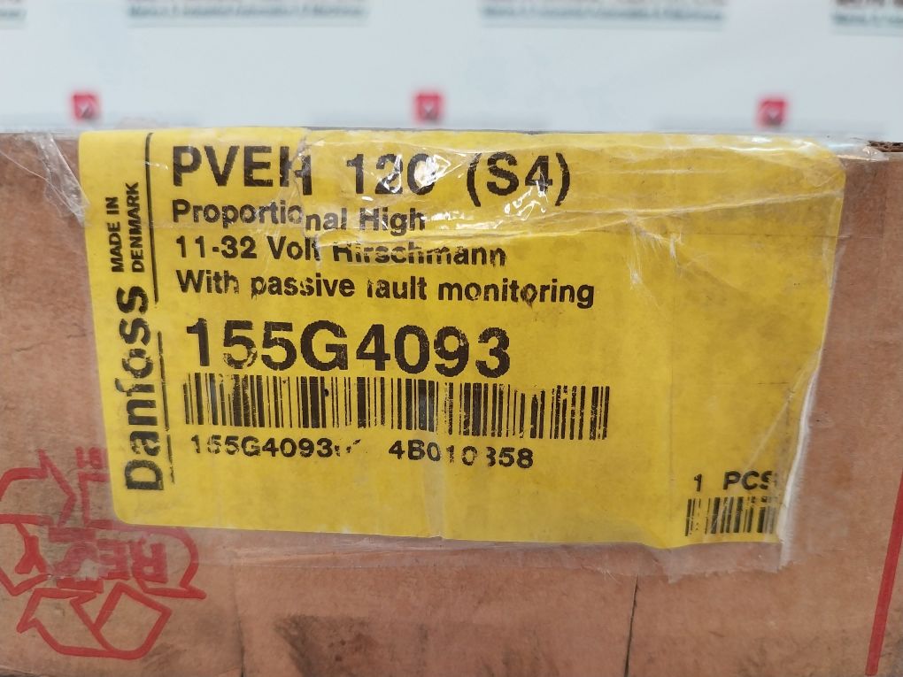 Danfoss 155G4093 Electrical Actuation Pveh 120(S4) With Passive Fault Monitoring