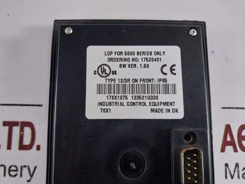 Danfoss 175Z0401 Lcp For 5000 Series Control Panel