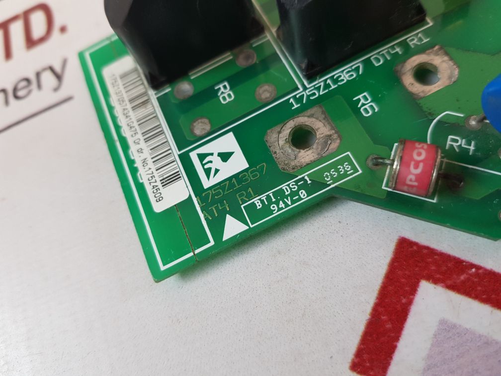 Danfoss 175Z1367 Dt4 R1 Charging Board