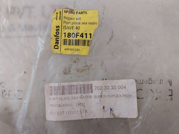 Danfoss 180F4115 Port Plate Sea Water