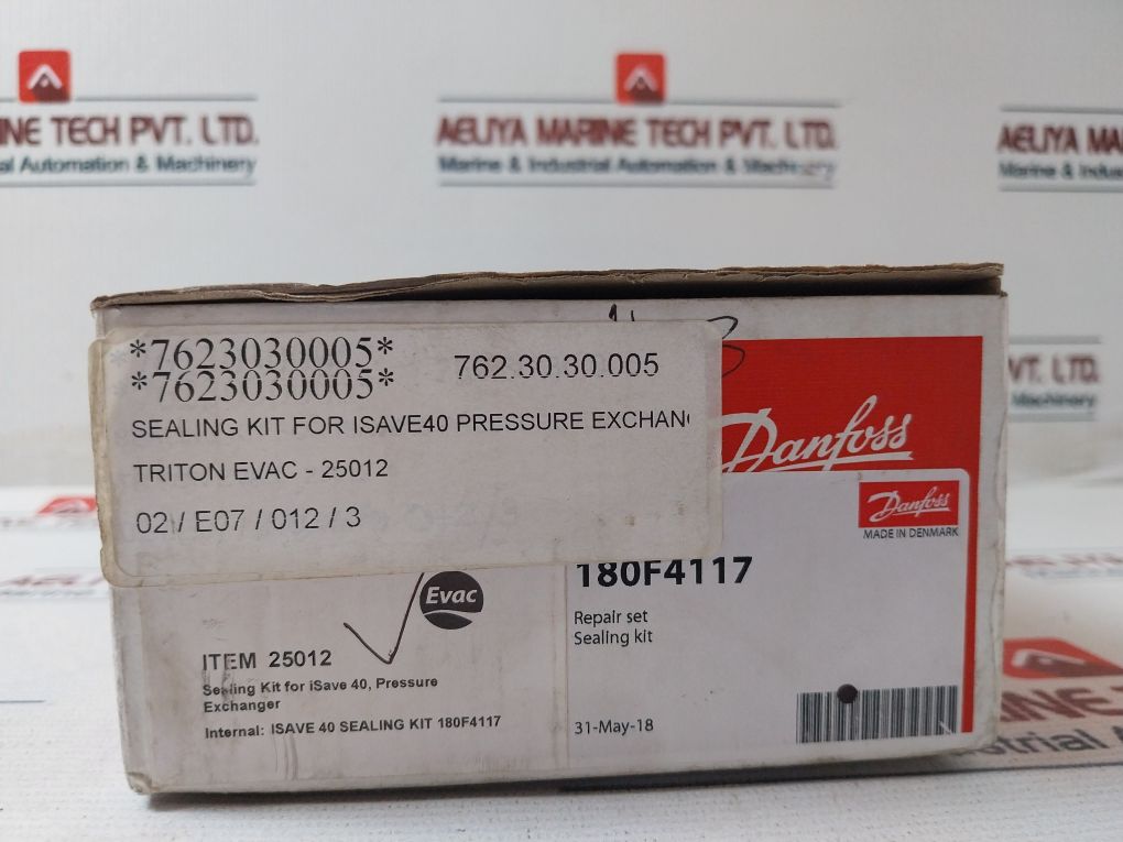 Danfoss 180F4117 Sealing Kit For Isave 40 Pressure Exchanger Kit