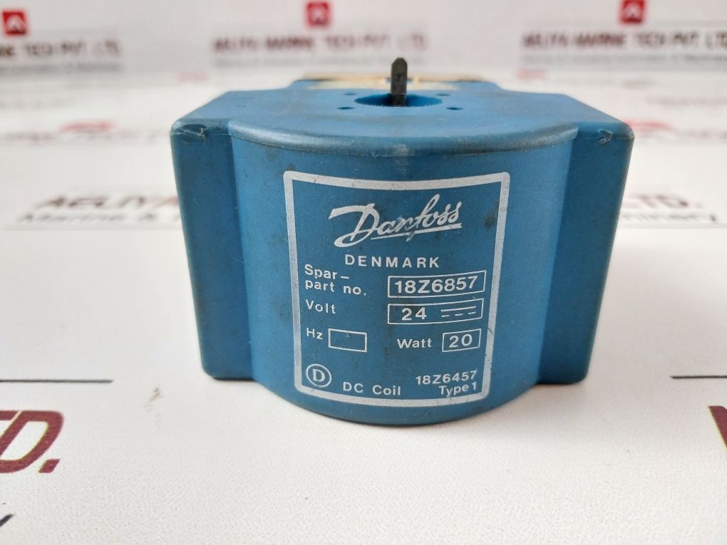 Danfoss 18Z6857 Dc Coil 24V Watt:20