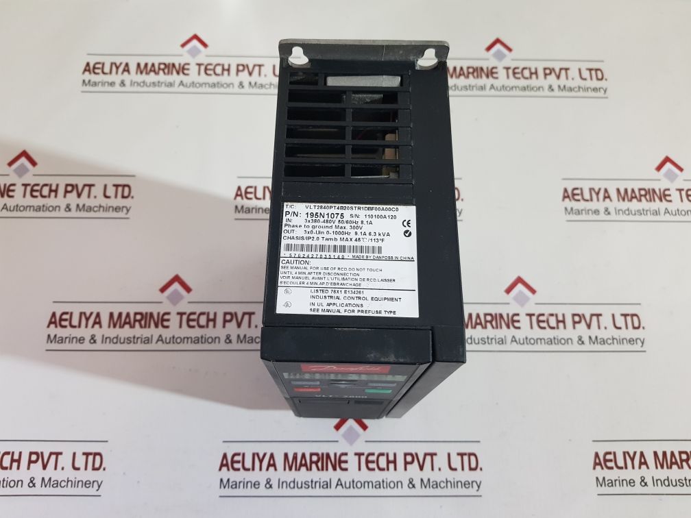 Danfoss 195N1075 Ac Drive Vlt2840Pt4B20Strdbf00A00C0