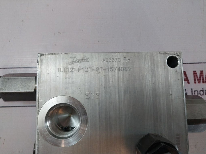 Danfoss 1Ul12-p12T-8T-15/40Sv Shift Valve 1L10-f-40Sv