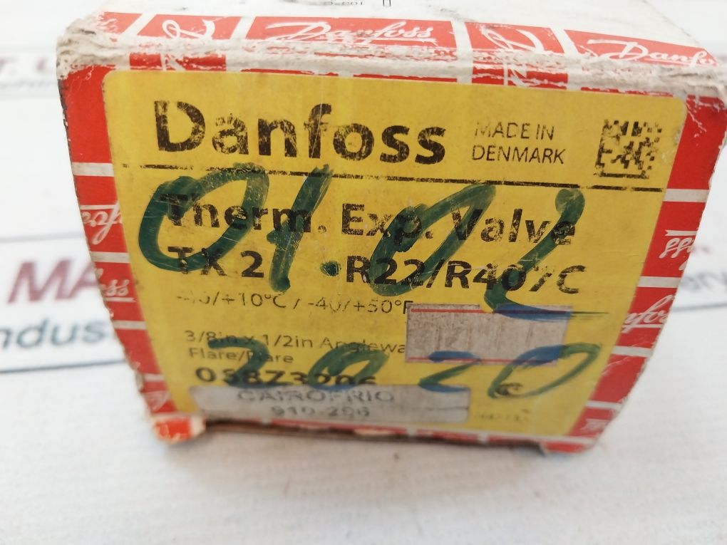 Danfoss 68Z3206 Thermal Expansion Valve Tx2