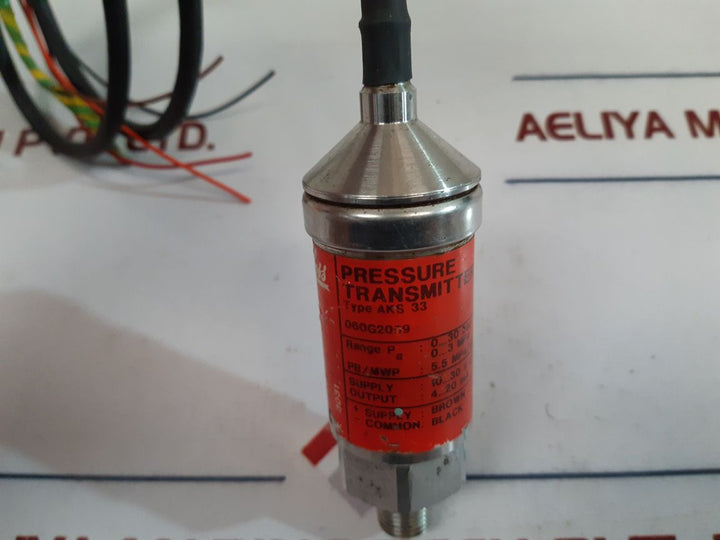 Danfoss Aks 33 Pressure Transmitter