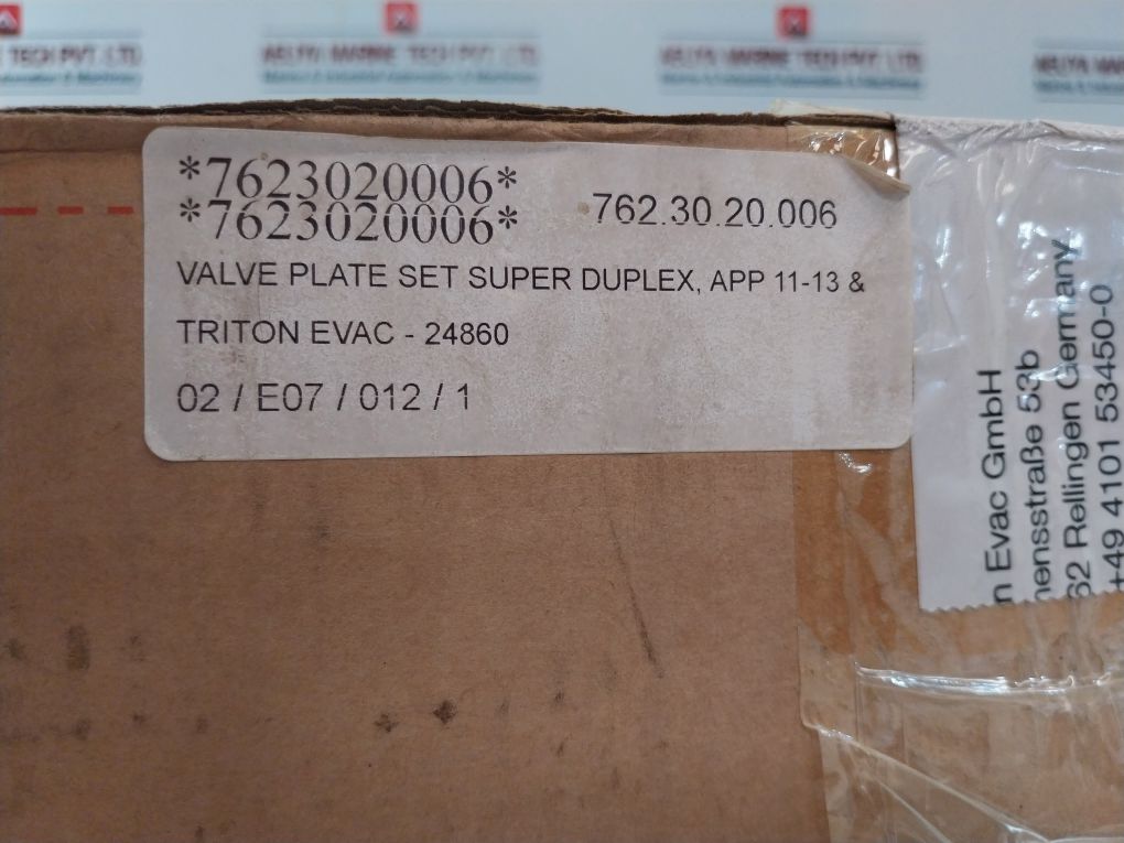 Danfoss App 11-13, 16-19, 22 Super Duplex Valve Plate Set