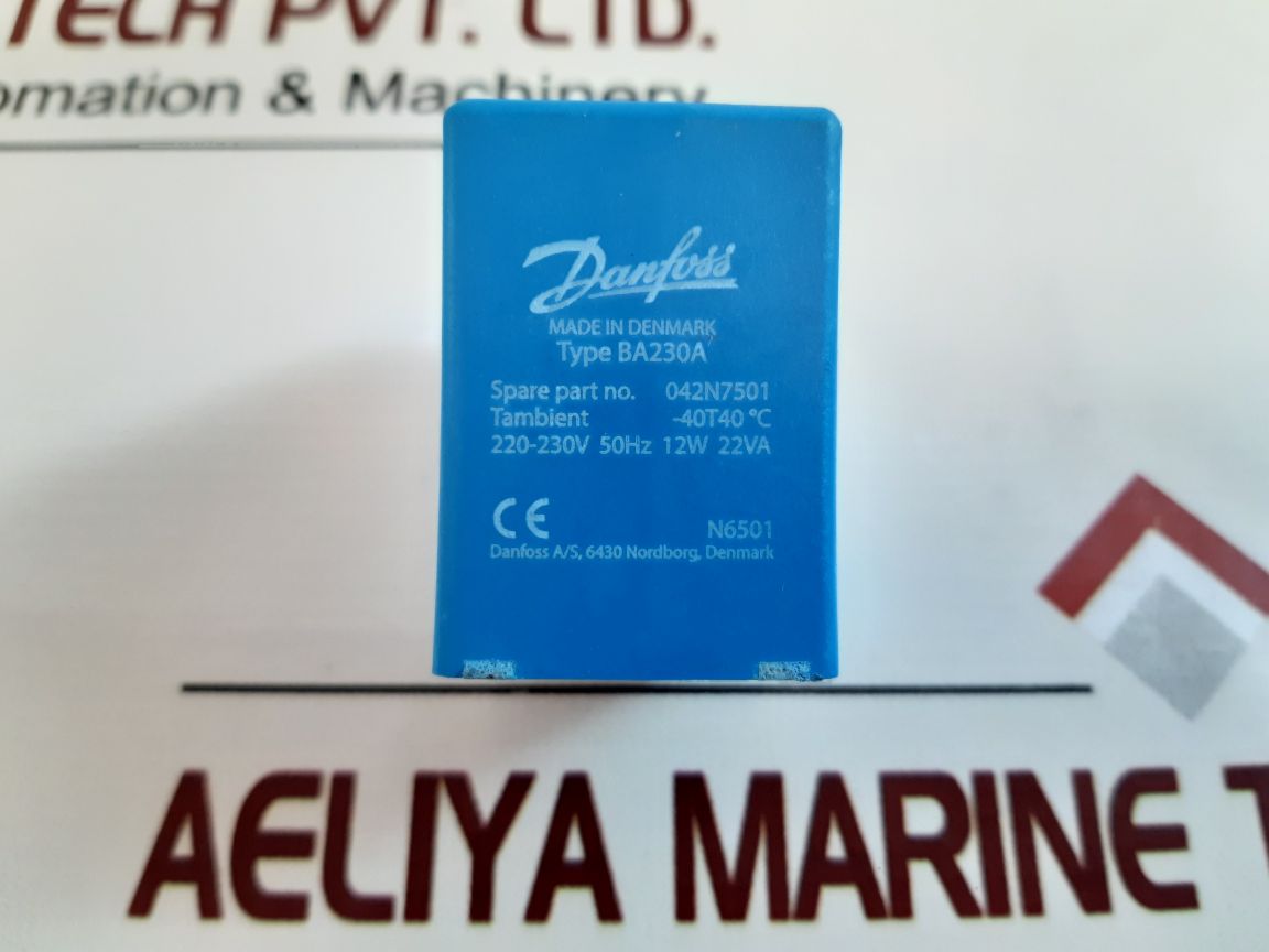 Danfoss ba230a solenoid coil