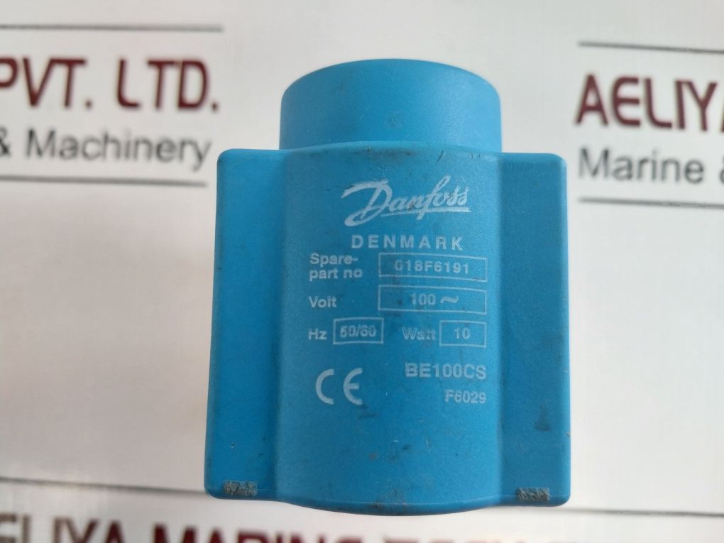 Danfoss Be100Cs Solenoid Valve Coil 018F6191