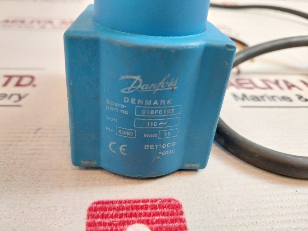 Danfoss Be110Cs Solenoid Coil With Cable Iec 57(Yzw)