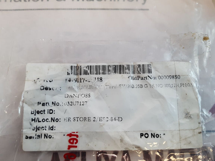 Danfoss Be230Cs Solenoid Valve Coil 018F6193