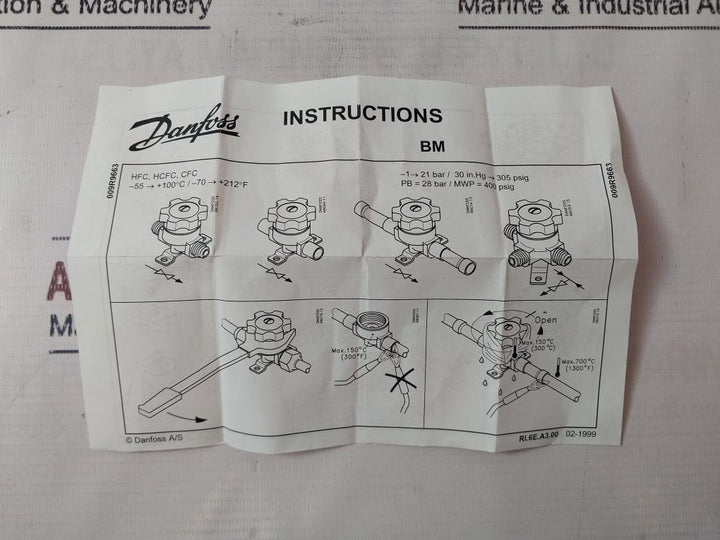 Danfoss 009G0127 Bml 10 Shut-off Valve