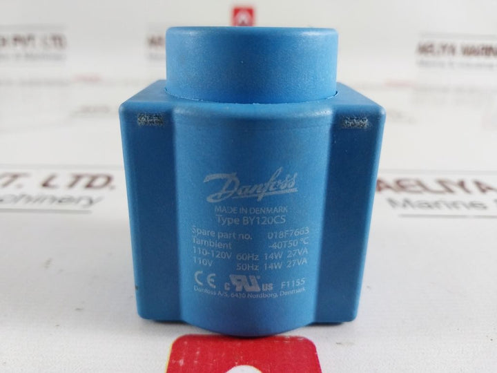 Danfoss 018F7663 Solenoid Coil By120Cs