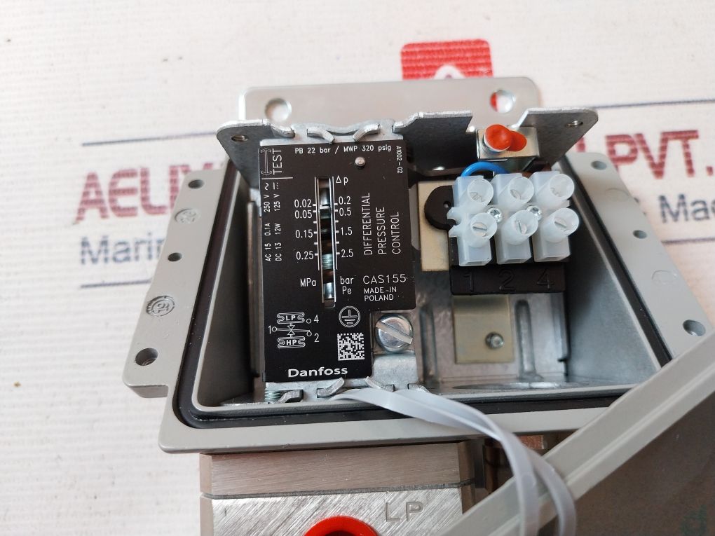 Danfoss Cas 155 Differential Pressure Switch 