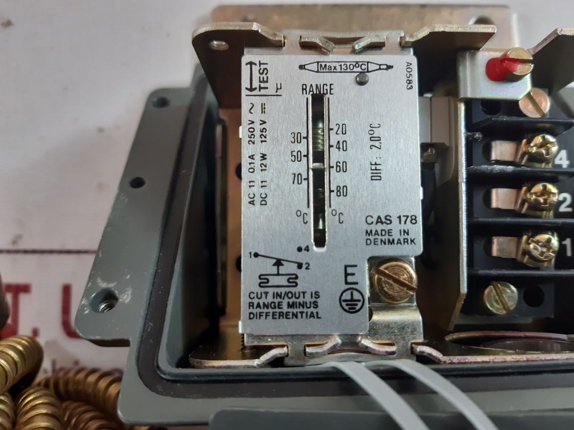 Danfoss Cas178 Temperature Switch 