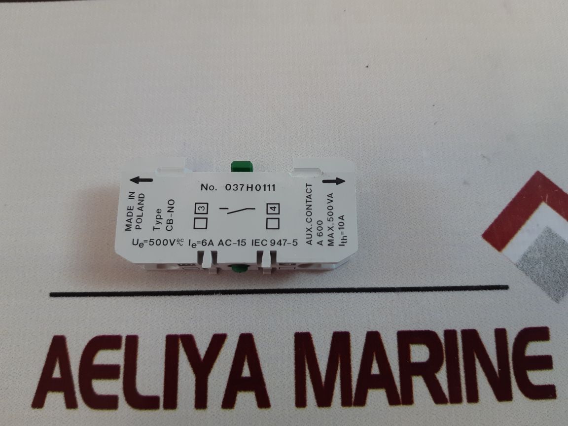 Set Of 9X Danfoss Cb-no Auxiliary Contactor
