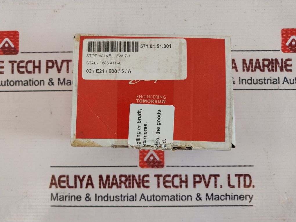 Danfoss Cd10-3/8Mpt Refrigeration Gauge Valve 3447.638