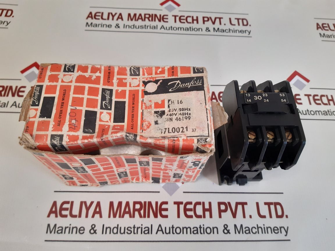 Danfoss Ch 16 Contactor 37L0021