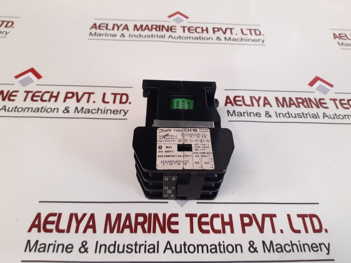 Danfoss Ch 16 Contactor 37L0021