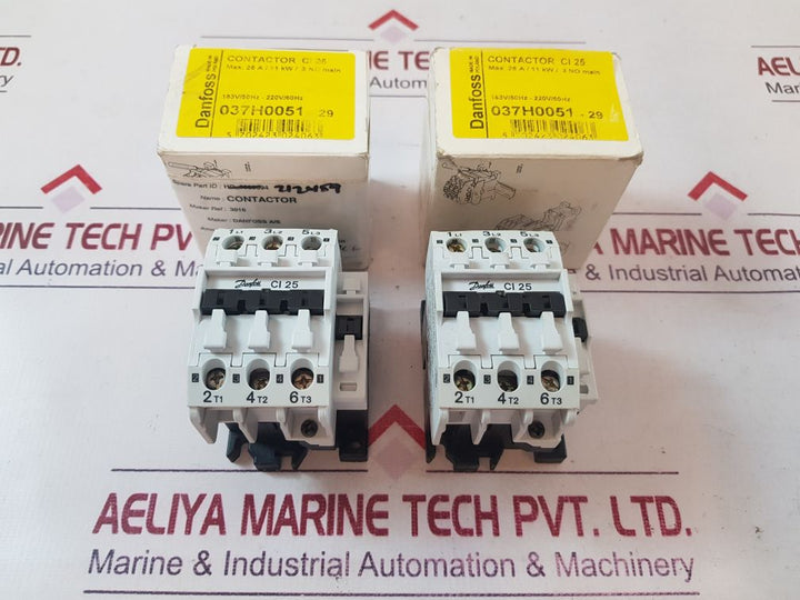 Danfoss Ci25 Contactor 183V 50Hz 220V 60Hz

