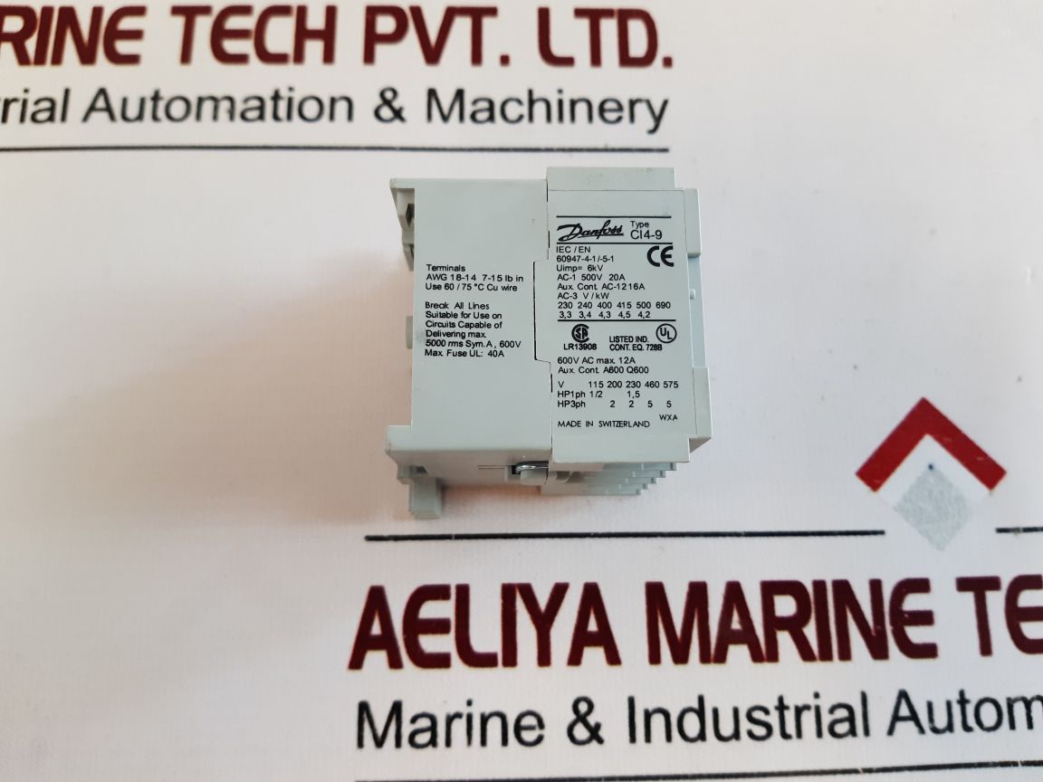 Danfoss Ci4-9-10 Contactor Ci4