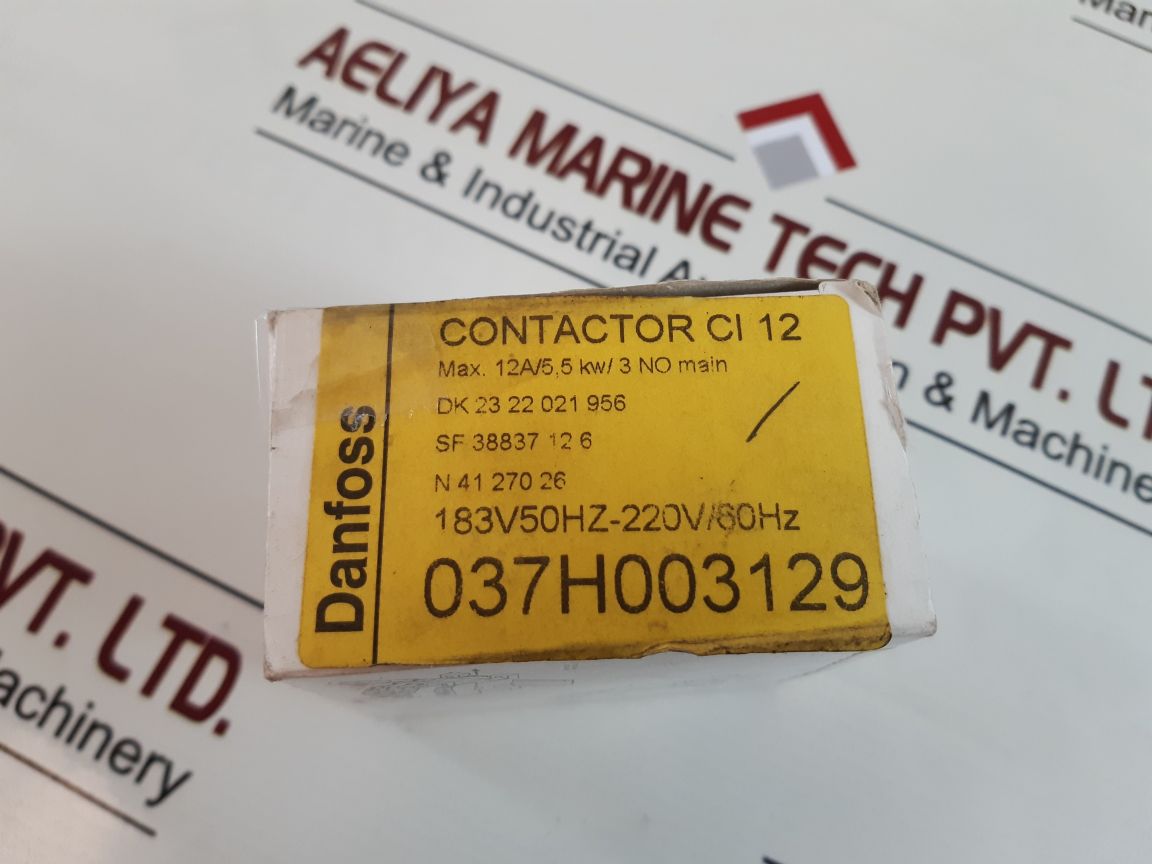 Danfoss ci 12 contactor 183v