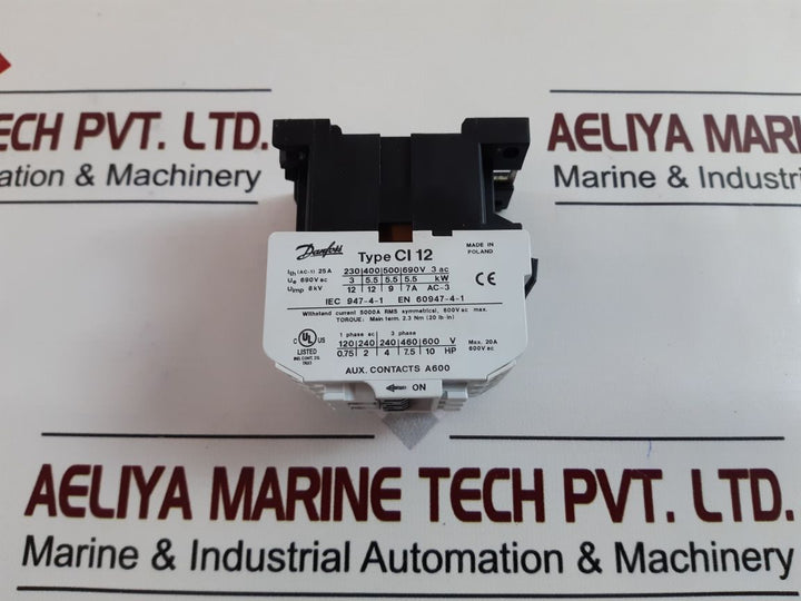 Danfoss ci 12 contactor 183v