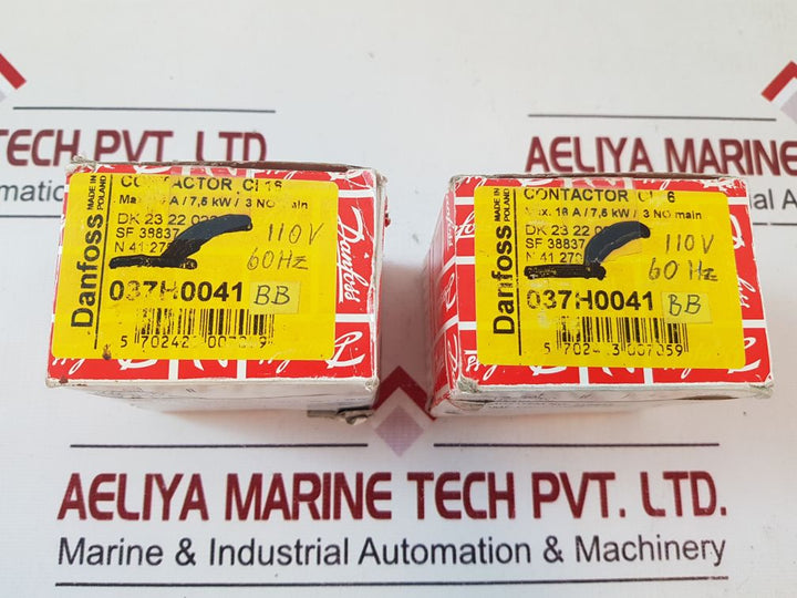 Danfoss Ci 25 Contactor 110V 50/60Hz