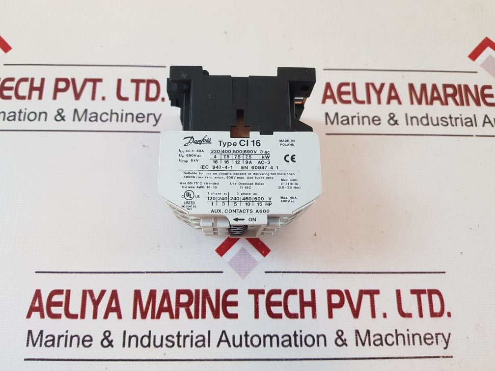 Danfoss Ci 25 Contactor 110V 50/60Hz
