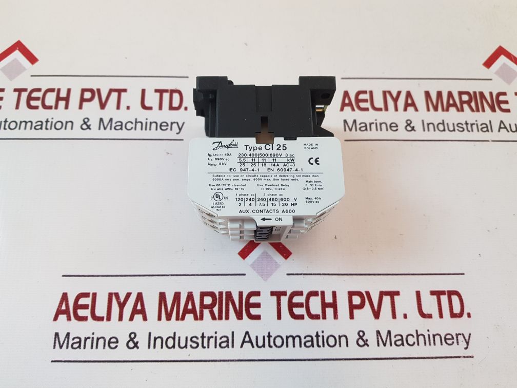Danfoss Ci 25 Contactor 110V 50/60Hz
