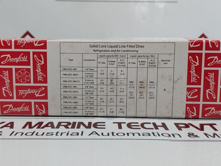 Danfoss Dcl 083 Liquid Line Filter Drier 023Z5005