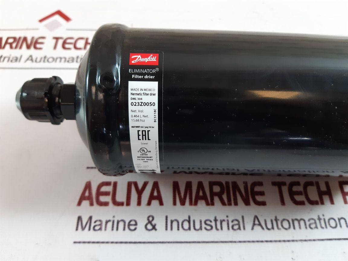 Danfoss Dml304 Hermetic Filter Drier 023Z0050