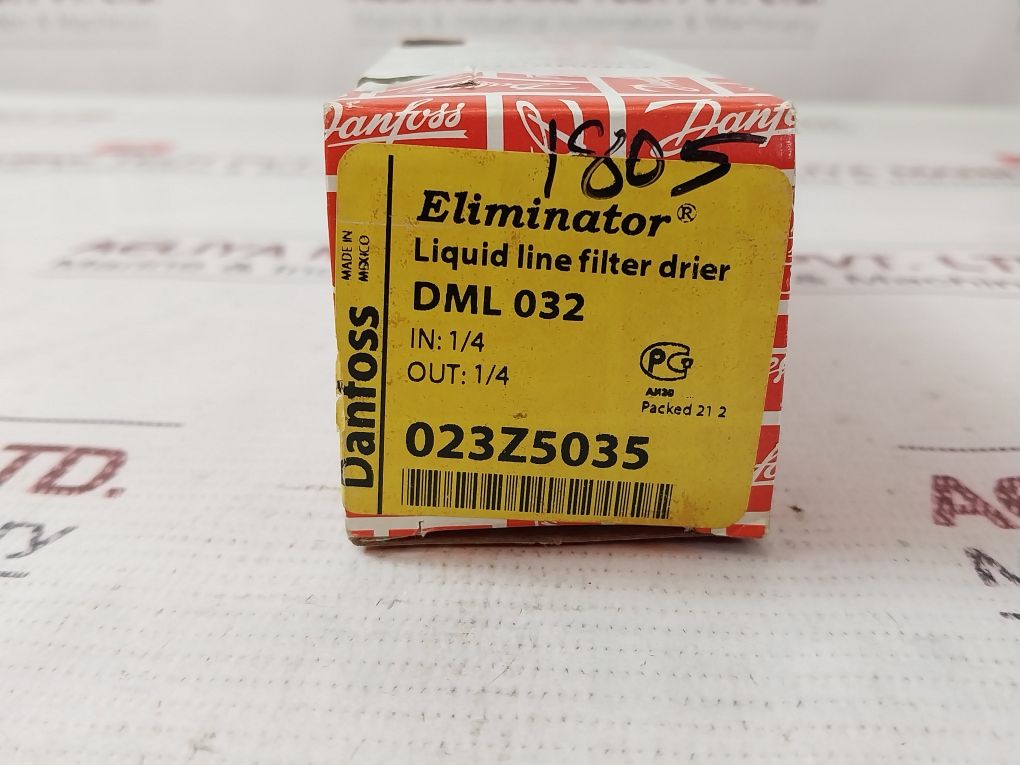 Danfoss Dml 032 Liquid Line Filter Drier 023Z5035