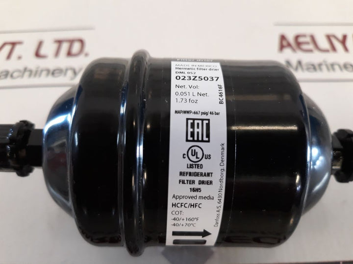Danfoss Dml 052 Filter Drier