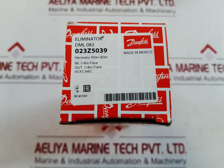 Danfoss Dml 082 Hermetic Filter Drier 023Z5039
