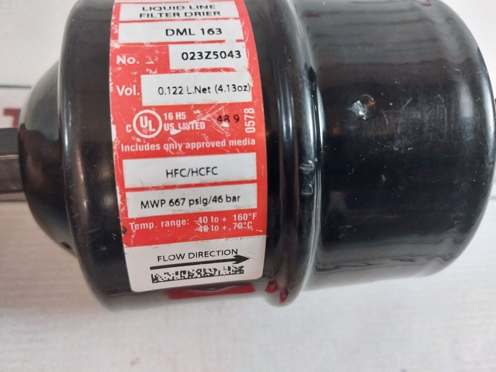 Danfoss Dml 163 Liquid Line Filter Drier 023Z5043
